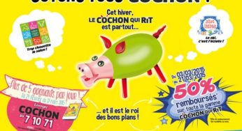 Votre jeu Cochon qui rit Dujardin 50% remboursé ! (3 semaines seulement)