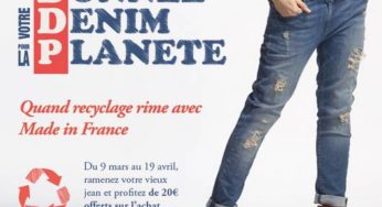 DDP rachète 20 euros votre vieux jean (à valoir sur l’achat d’un pantalon)