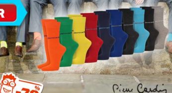 25,99 euros les 12 paires de chaussettes Pierre Cardin (différents coloris) – livraison gratuite