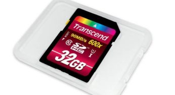 Carte mémoire SDHC 32 Go 90mo/s Transcend à 14,99 euros