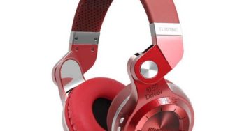 Casque audio Bluetooth 4.1 Bluedio T2+ à moins de 30 euros port inclus (rouge ou noir)