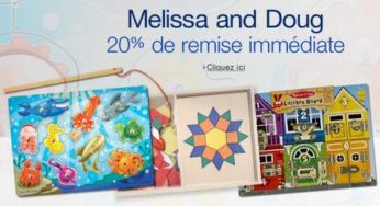 Melissa and Doug : 20% de remise immédiate (code promo Amazon)