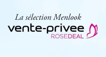 RoseDeal Menlook ! 30 euros pour faire 60 euros d’achats