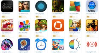 Aujourd’hui 38 applis Android gratuites sur l’ App-Shop Amazon