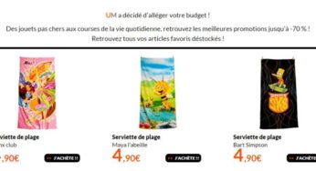 4,90 euros le drap de plage Bart Simpson, Maya ou Winx 70 x 140 cm (+6,5 de port)