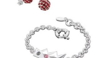 25 euros la parure bracelet & boucles d’oreilles Louise Zoé (Swarovski ) – livraison gratuite