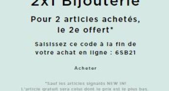 1 bijou Mango acheté = le second gratuit !