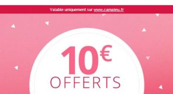 Camaïeu : 10 euros de remises pour 50 euros d’achats avant les soldes