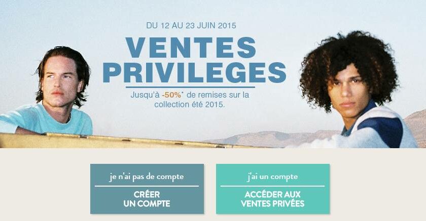 Ventes privilèges de pré soldes Chevignon