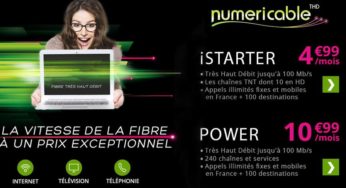 La fibre Numéricâble pour 4,99 euros/mois au lieu de 29,99 euros sur ShowRoomPrivé !