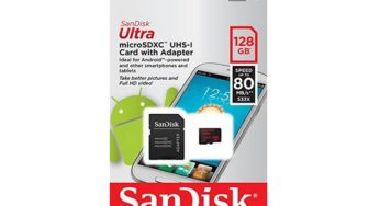 29,99 euros la Carte mémoire microSDXC 128Go SanDisk Ultra !