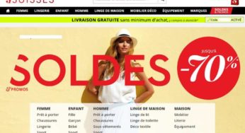 SOLDES 3 SUISSES : livraison gratuite sans minimum (domicile ou relais) !