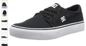 16 euros les baskets DC Shoes garçon (du 27au 33)