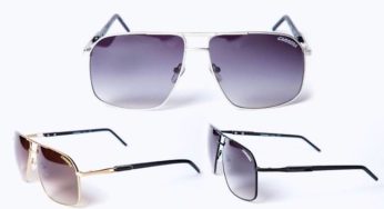 49,90 euros les lunettes de soleil Carrera port inclus (couleur or, argent ou noir) au lieu de 150 euros