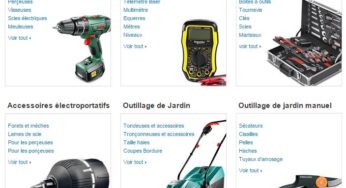 Bricolage et Jardinage Amazon : 20% de rabais sur plus de 50000 articles