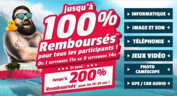 CDiscount 100% remboursé ! Informatique, téléphonie, jeux vidéo, TV, photos…