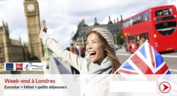 Vente flash séjour Londres : 220 euros 3jours/2nuits en Eurostar + Hôtel Ibis chez Carrefour