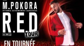 Concert M.Pokora pas cher ! à partir de 20€ (Strasbourg, Marseille, Paris, Lyon, Toulouse, …)