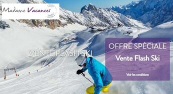 Vente flash séjours au ski : jusqu’à -60% sur Madame Vacances (à partir de 125€ les 7j)