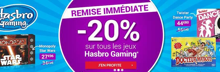 remise immédiate sur les jeux