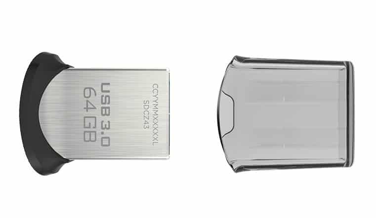 Clé USB 3.0 64 Go SanDisk Ultra Fit à 18,91€ (jusqu’à 150 Mo/s)