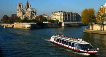 Croisière sur la Seine moitié prix : 14€ pour 2 adultes (17,5€ 2 adul. + 1 enf. ou 21€ 2 adul. + 2 enf)