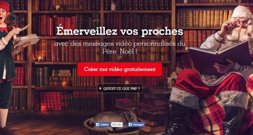 GRATUIT Vidéo personnalisée du père Noel