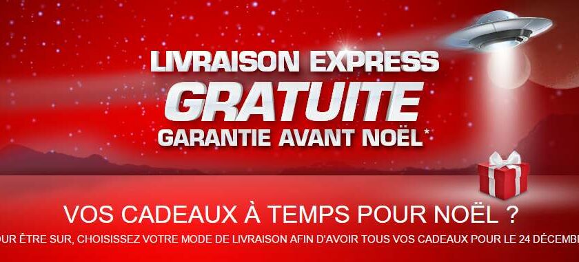 Livraison express gratuite sur le rayon High-tech Rueducommerce