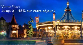 Vente Flash Disneyland Paris : Séjours jusqu’à moins 45%