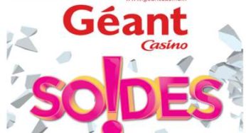 Catalogue des soldes Géant Casino d’hiver 2016