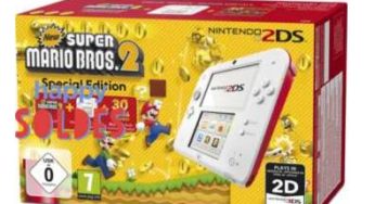 58 euros la Console 2DS Nintendo + New Super Mario Bros 2 – Soldes Boulanger