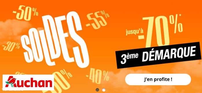 Nouvelle démarque Auchan : jeux vidéo, high-tech, vêtements… jusqu’à -80%