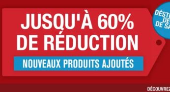 BON PLAN : 20% supplémentaire sur le déstockage Activinstinct (vêtements, accessoires et équipement de sport)