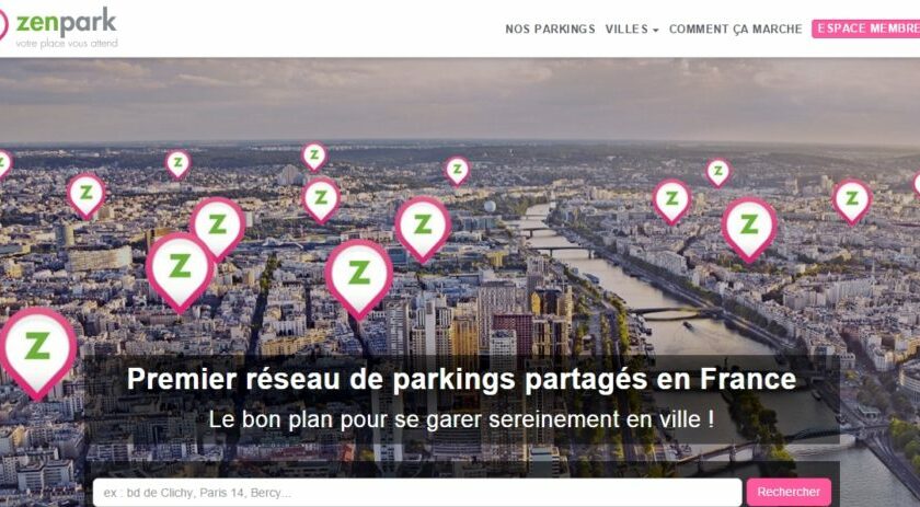 Bon plan parking pas cher Zenpark