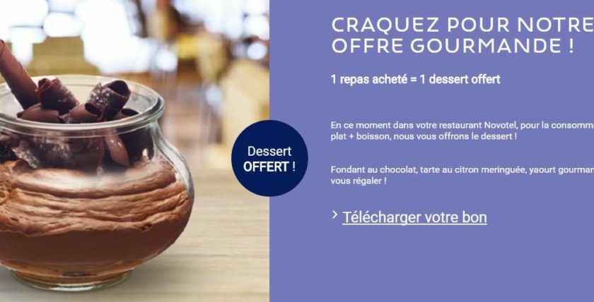 Coupon Novotel Restaurant NCafé