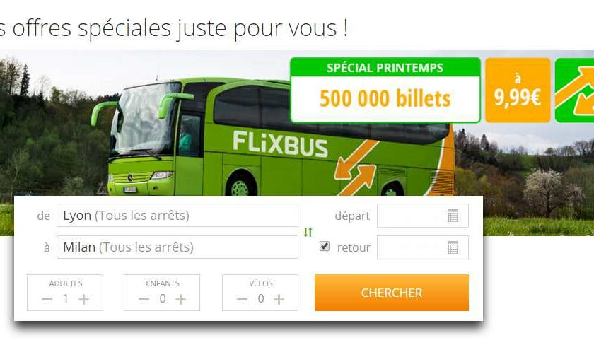 billets de bus FlixBus Europe