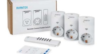 Moins de 27€ le kit de 3 prises télécommandées domotique Avantek port inclus