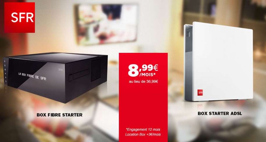 vente privée Box Starter de SFR sur Showroomprivé