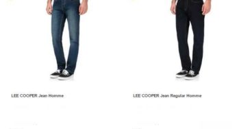 Jeans Lee Cooper pas chers : moins de 20€ (plusieurs modèles aux choix)