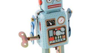 Jouet robot mécanique Vintage Metal à 3,17 euros port inclus