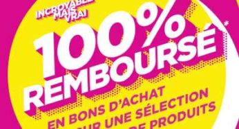 Opération 100% remboursée Conforama (sous forme de bons d’achats)