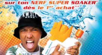 Pistolets Nerf Super Soaker (pistolet à eau) 50% remboursé (ODR 2016)