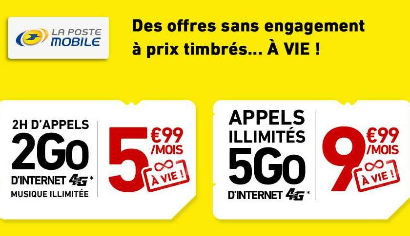 Vente privée La Poste Mobile