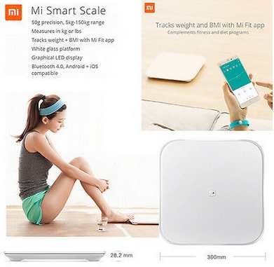 21€ la balance connectée Xiaomi Mi Smart Scale port inclus /Entrepôt Europe (15€ de Chine)