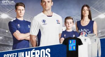 Vente flash Euro 2016 : T-shirt, Maillots, vêtements, casquettes … à moitié prix !