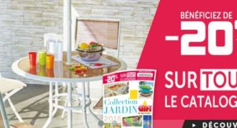 20% sur tout le catalogue Jardin de GIFI (retrait gratuit en magasin)