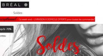 Deuxième démarque soldes Bréal ! Jusqu’à -70% + livraison gratuite sans mini ce week-end