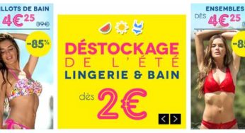 destockage sous vetement