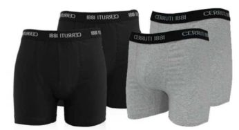 Lot de 4 boxers Cerruti pas cher : à 17,99€ (38,99€ les 8)