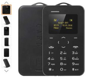 9€ le mini téléphone portable AIEK port inclus (8,5 x 5,5 cm x 0